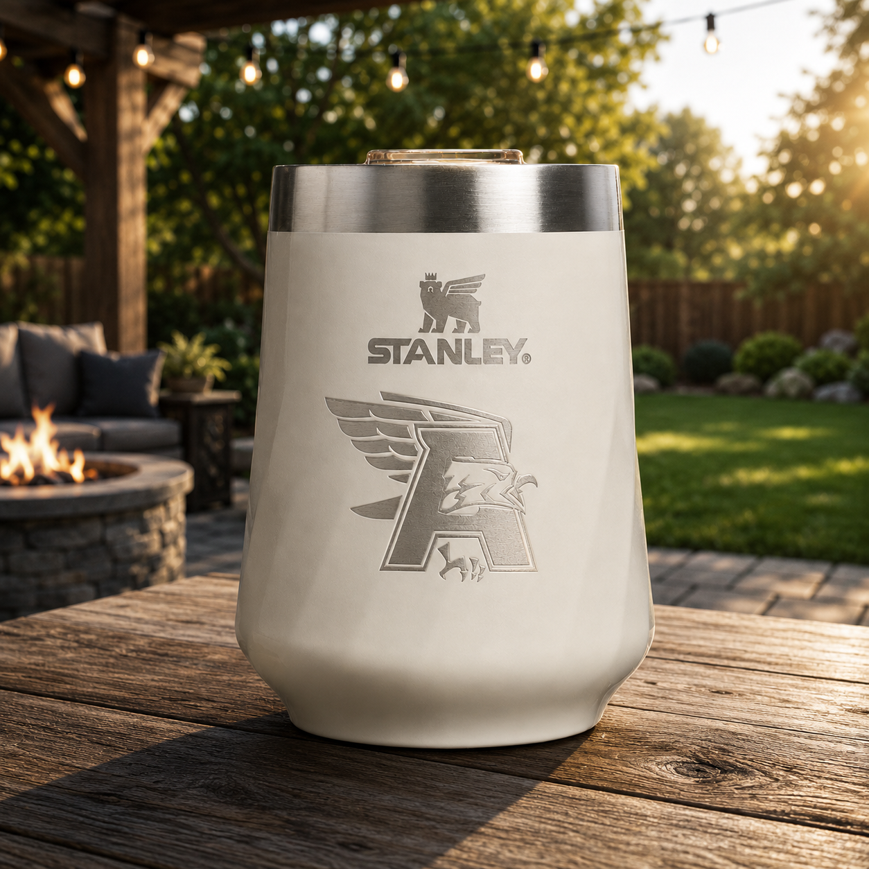 Engraved STANLEY Reserve Wine Tumbler 11oz – Insulated Stainless Steel Wine Cup