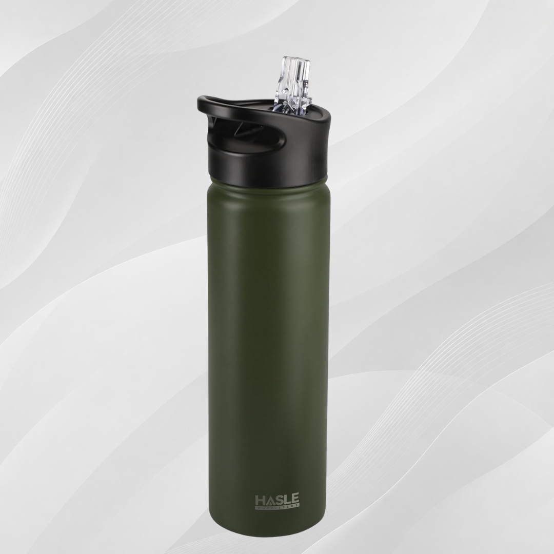 Engraved Insulated Water Bottle | 22oz-64oz Stainless Steel with Straw & Spout Lid