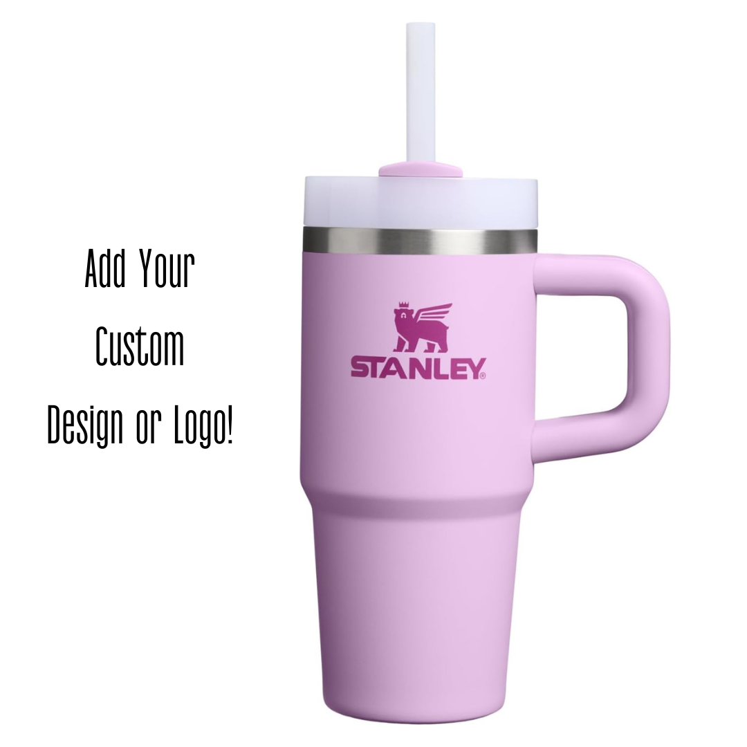 Engraved STANLEY Quencher H2.0 40oz Tumbler with Handle & Straw