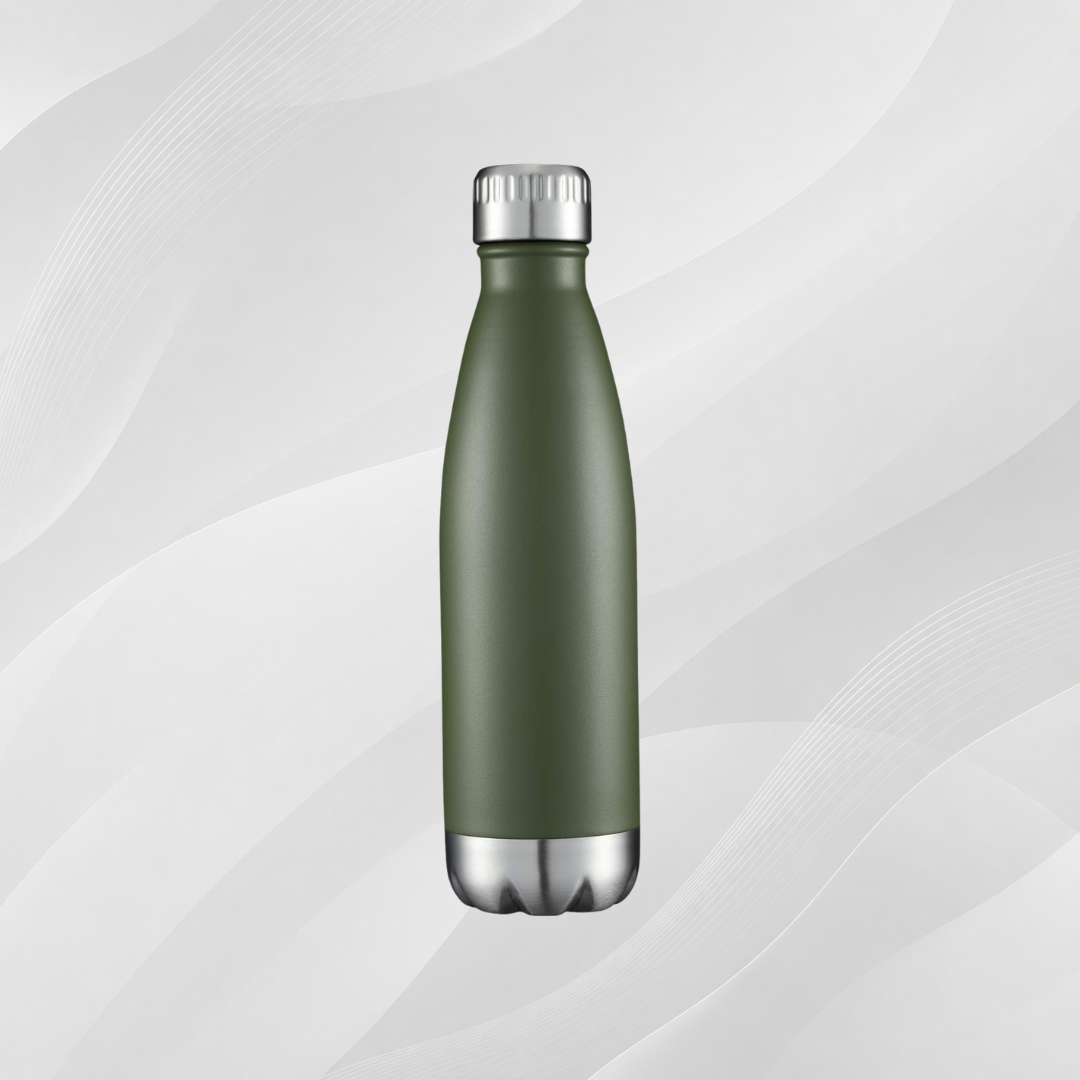 Engraved 17oz Stainless Steel Water Bottle – Vacuum Insulated Sports Bottle