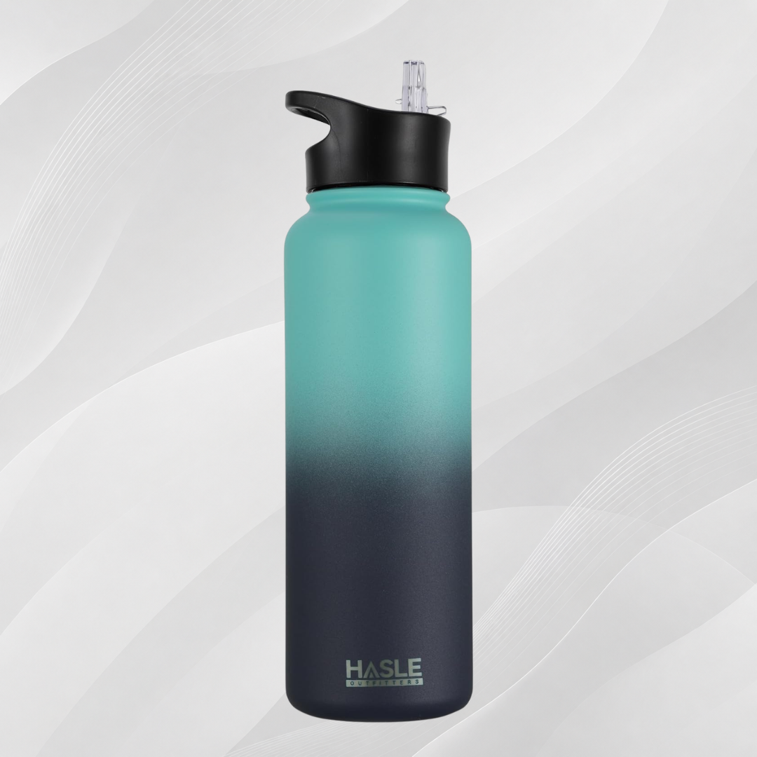 Engraved Insulated Water Bottle | 22oz-64oz Stainless Steel with Straw & Spout Lid