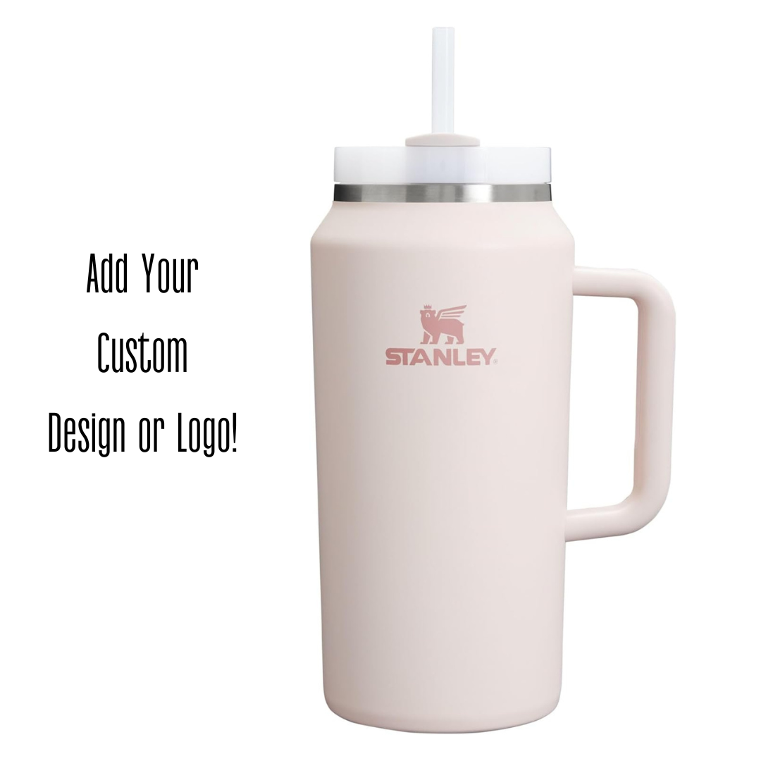 Engraved STANLEY Quencher H2.0 40oz Tumbler with Handle & Straw