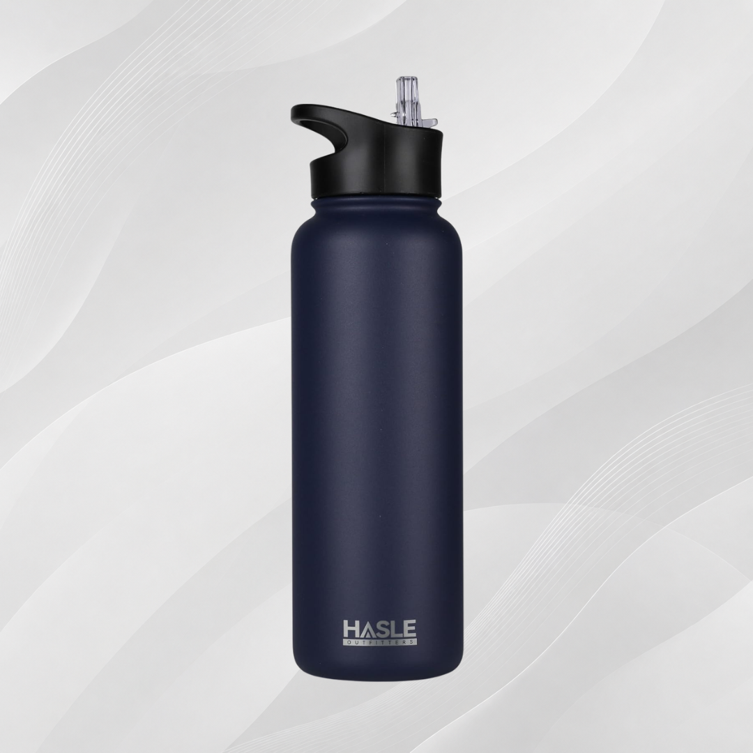 Engraved Insulated Water Bottle | 22oz-64oz Stainless Steel with Straw & Spout Lid