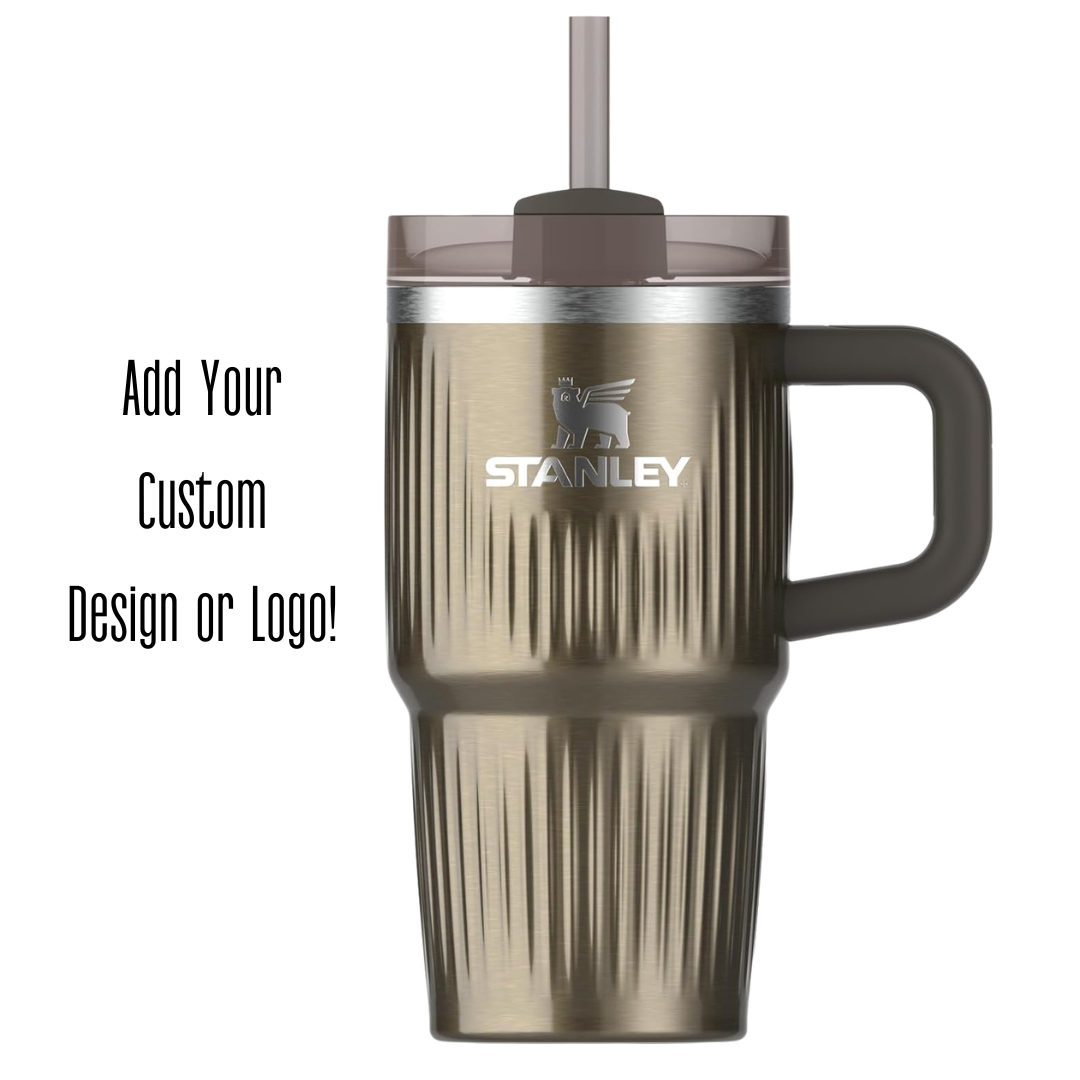 Engraved STANLEY Quencher H2.0 40oz Tumbler with Handle & Straw TT