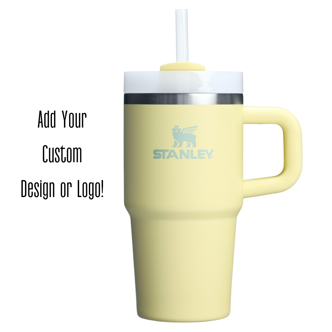 Engraved STANLEY Quencher H2.0 40oz Tumbler with Handle & Straw TT