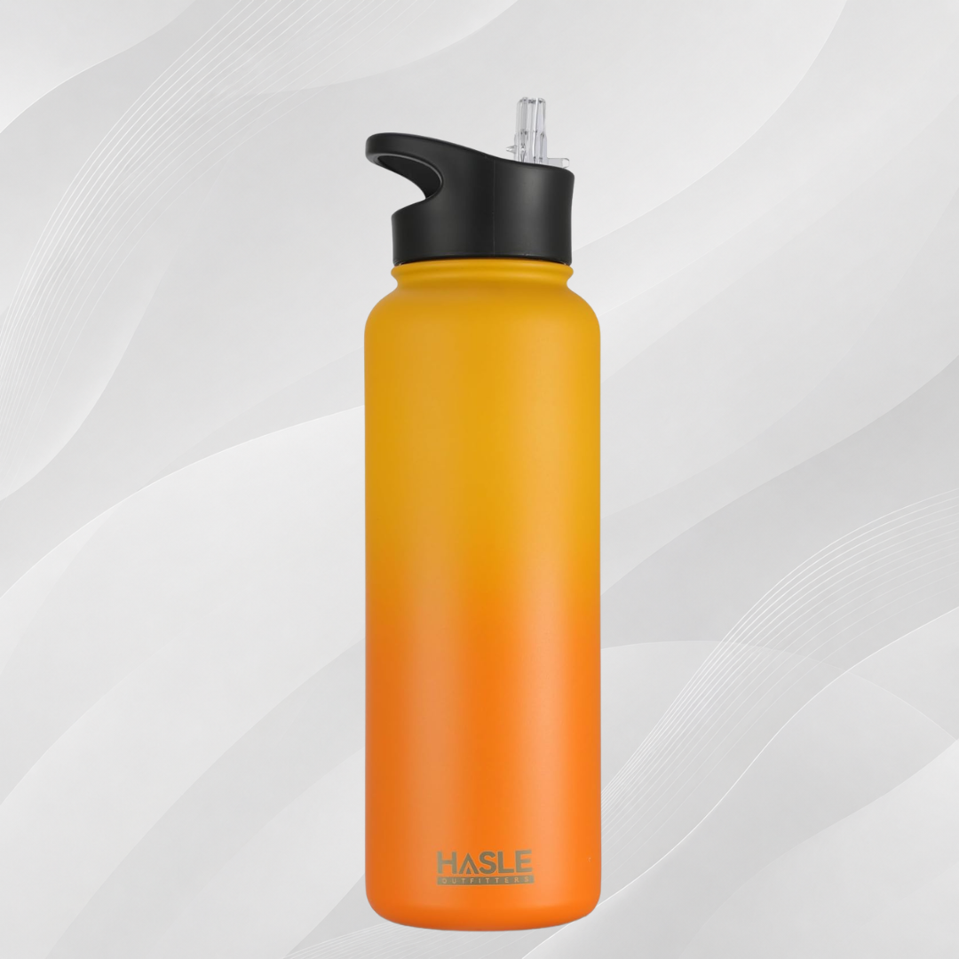 Engraved Insulated Water Bottle | 22oz-64oz Stainless Steel with Straw & Spout Lid