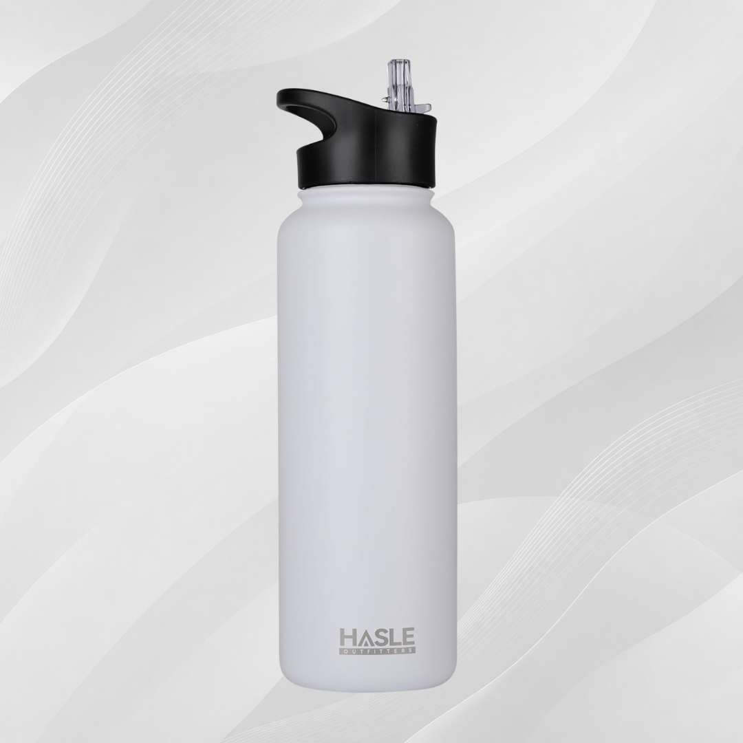Engraved Insulated Water Bottle | 22oz-64oz Stainless Steel with Straw & Spout Lid