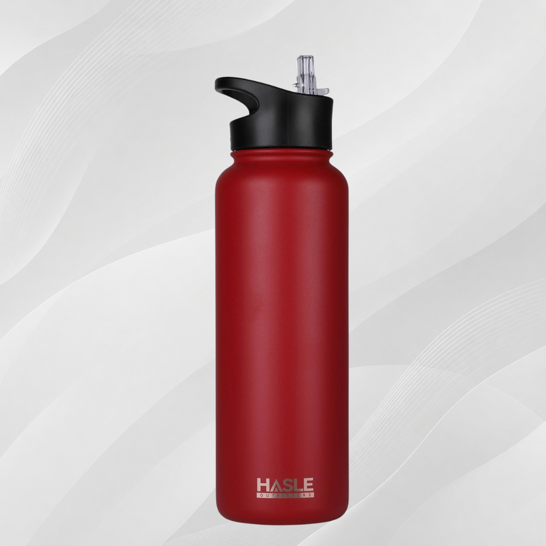 Engraved Insulated Water Bottle | 22oz-64oz Stainless Steel with Straw & Spout Lid