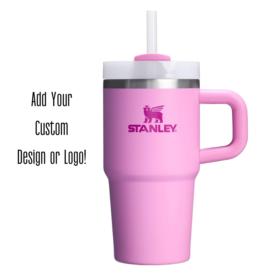 Engraved STANLEY Quencher H2.0 40oz Tumbler with Handle & Straw