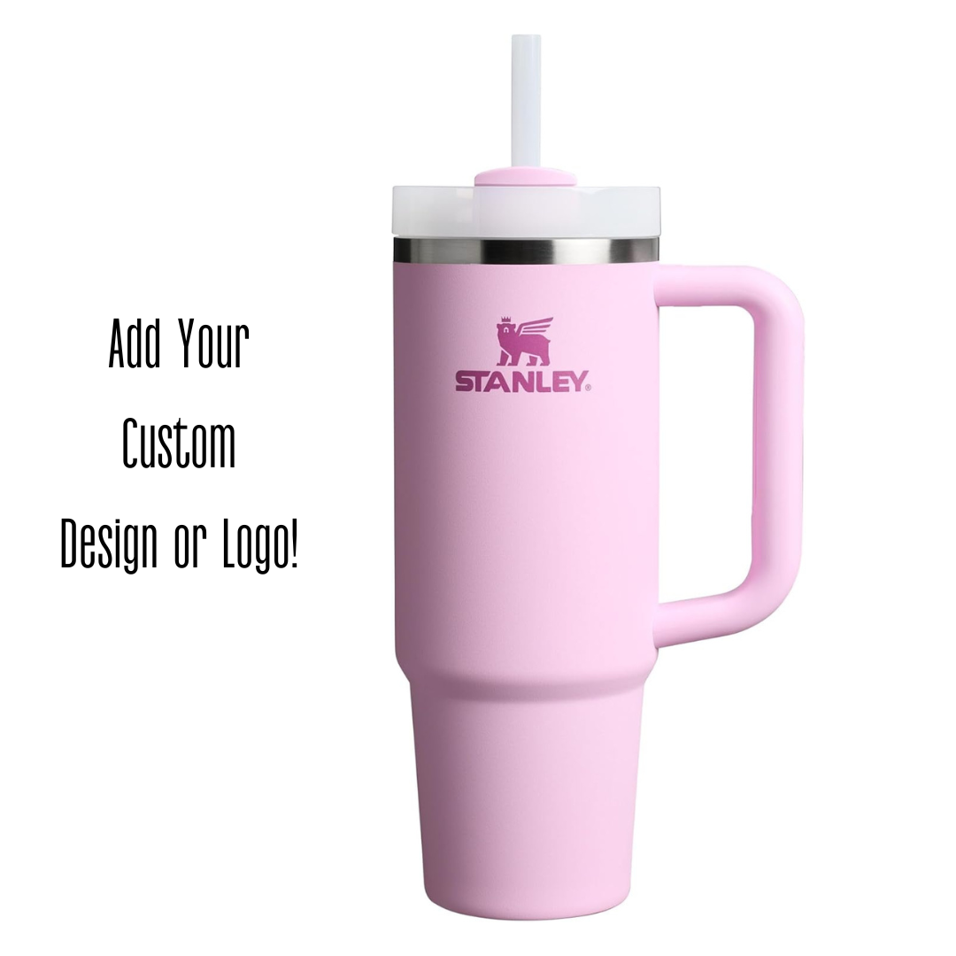 Engraved STANLEY Quencher H2.0 40oz Tumbler with Handle & Straw