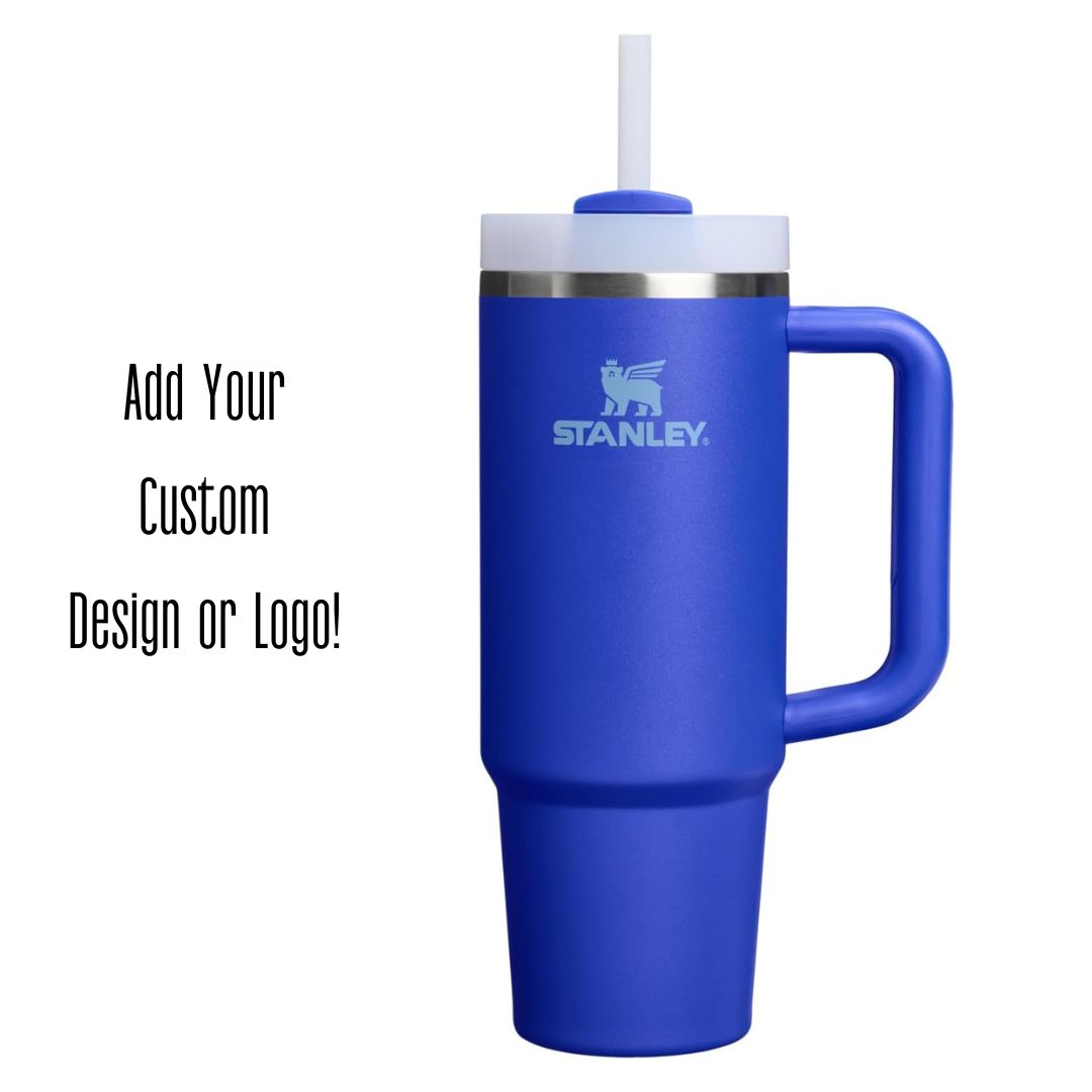 Engraved STANLEY Quencher H2.0 40oz Tumbler with Handle & Straw TT