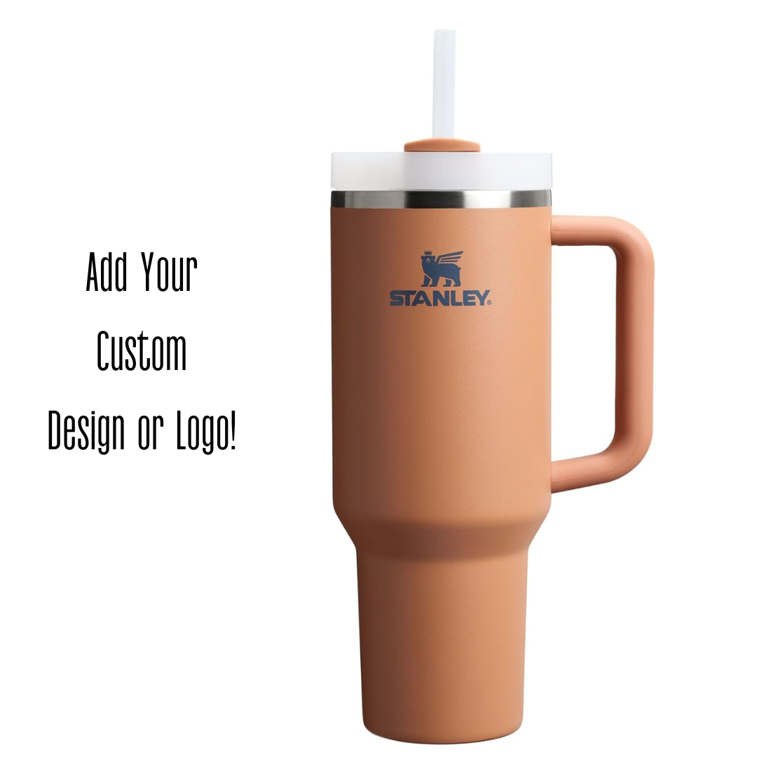 Engraved STANLEY Quencher H2.0 40oz Tumbler with Handle & Straw TT