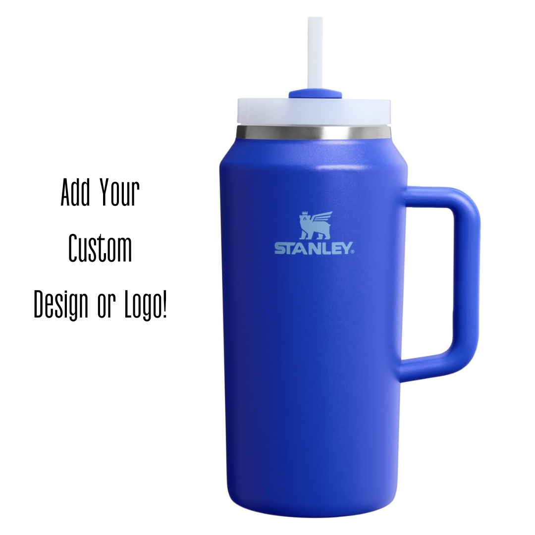 Engraved STANLEY Quencher H2.0 40oz Tumbler with Handle & Straw