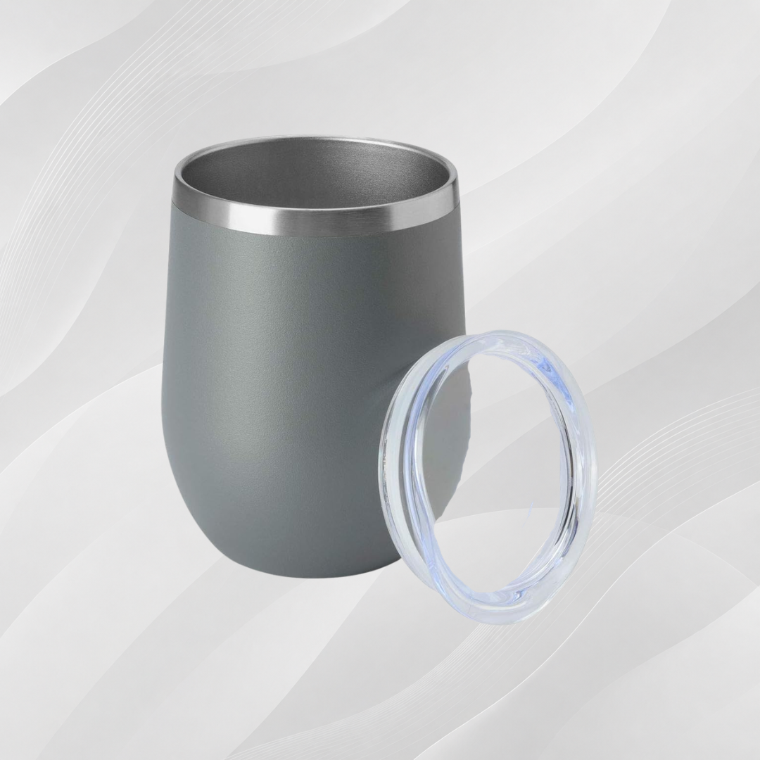 Engraved 10oz-12oz Insulated Tumbler with Lid & Straw – Stainless Steel Coffee or Wine Mug
