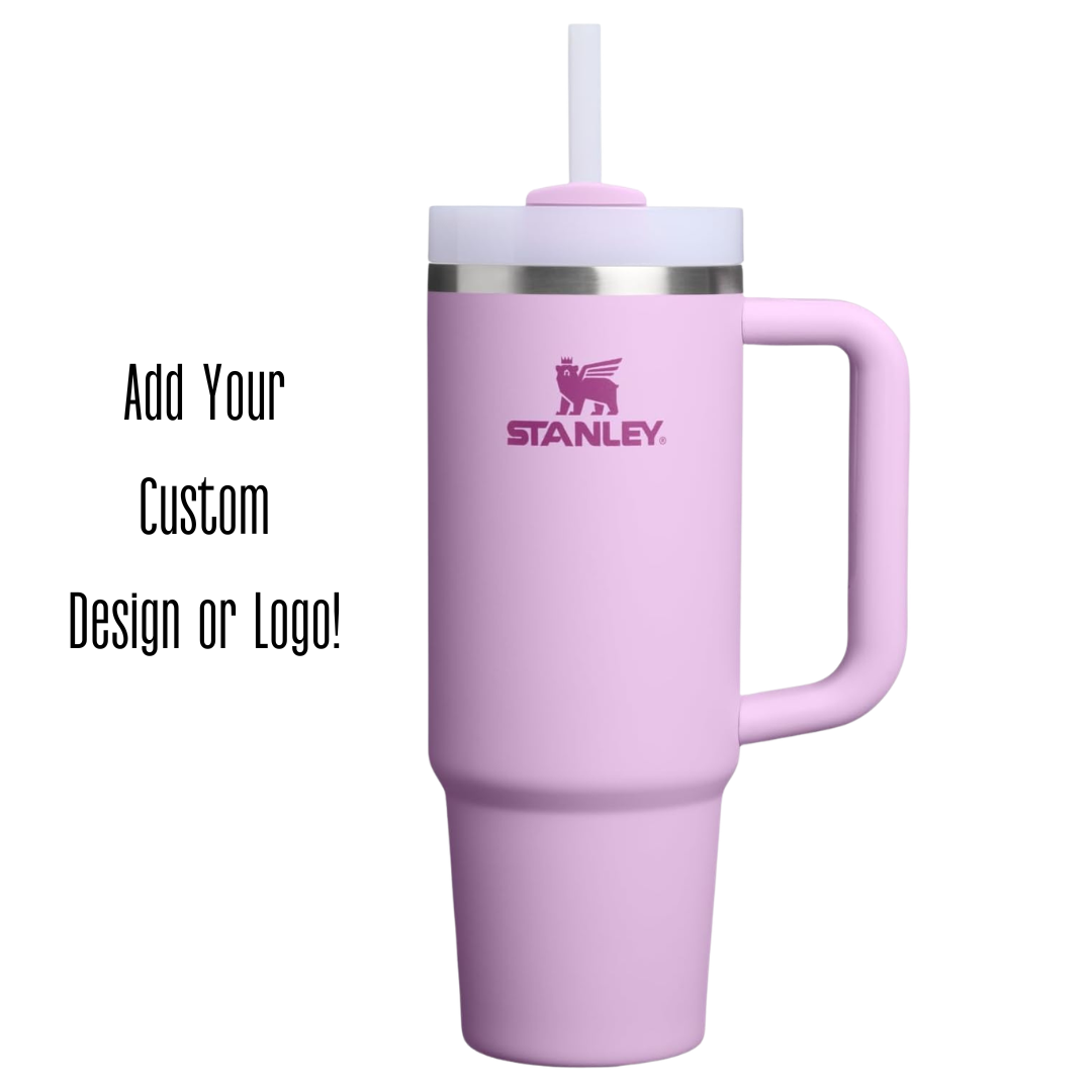 Engraved STANLEY Quencher H2.0 40oz Tumbler with Handle & Straw TT