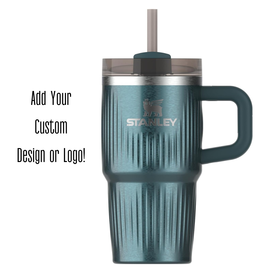 Engraved STANLEY Quencher H2.0 40oz Tumbler with Handle & Straw TT