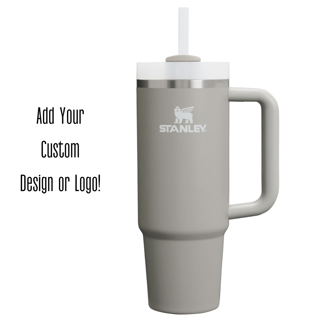 Engraved STANLEY Quencher H2.0 40oz Tumbler with Handle & Straw TT