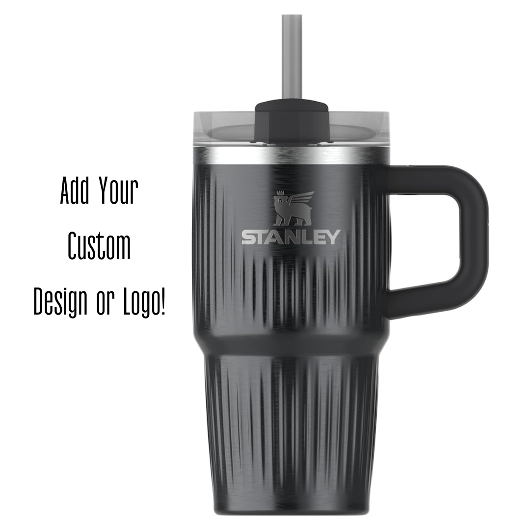 Engraved STANLEY Quencher H2.0 40oz Tumbler with Handle & Straw TT