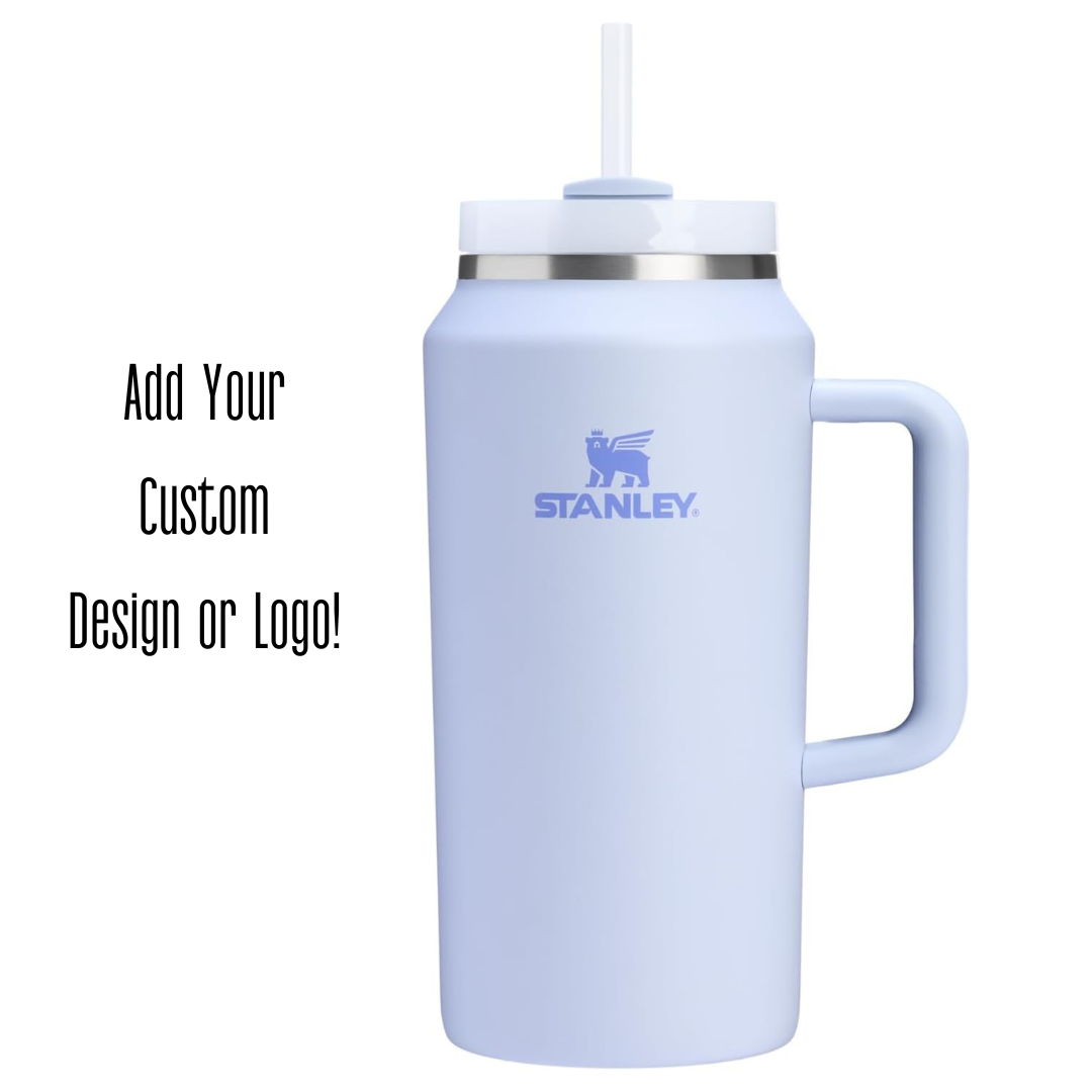 Engraved STANLEY Quencher H2.0 40oz Tumbler with Handle & Straw