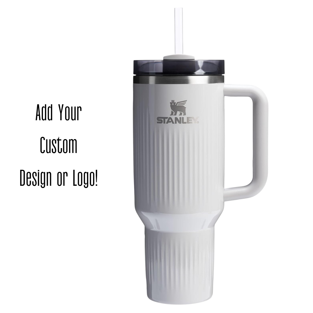 Engraved STANLEY Quencher H2.0 40oz Tumbler with Handle & Straw TT