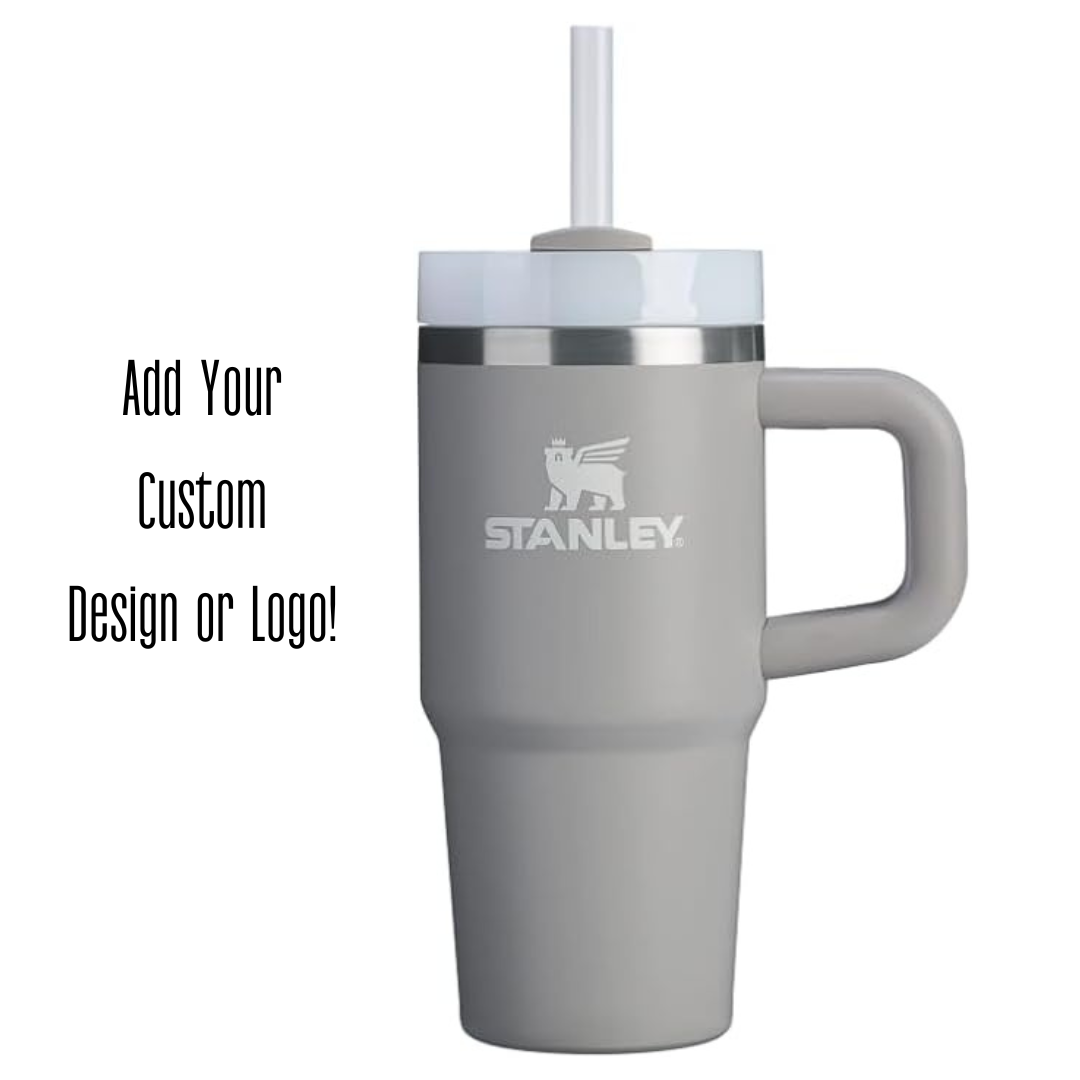 Engraved STANLEY Quencher H2.0 40oz Tumbler with Handle & Straw