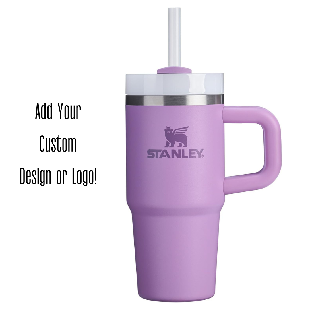 Engraved STANLEY Quencher H2.0 40oz Tumbler with Handle & Straw TT