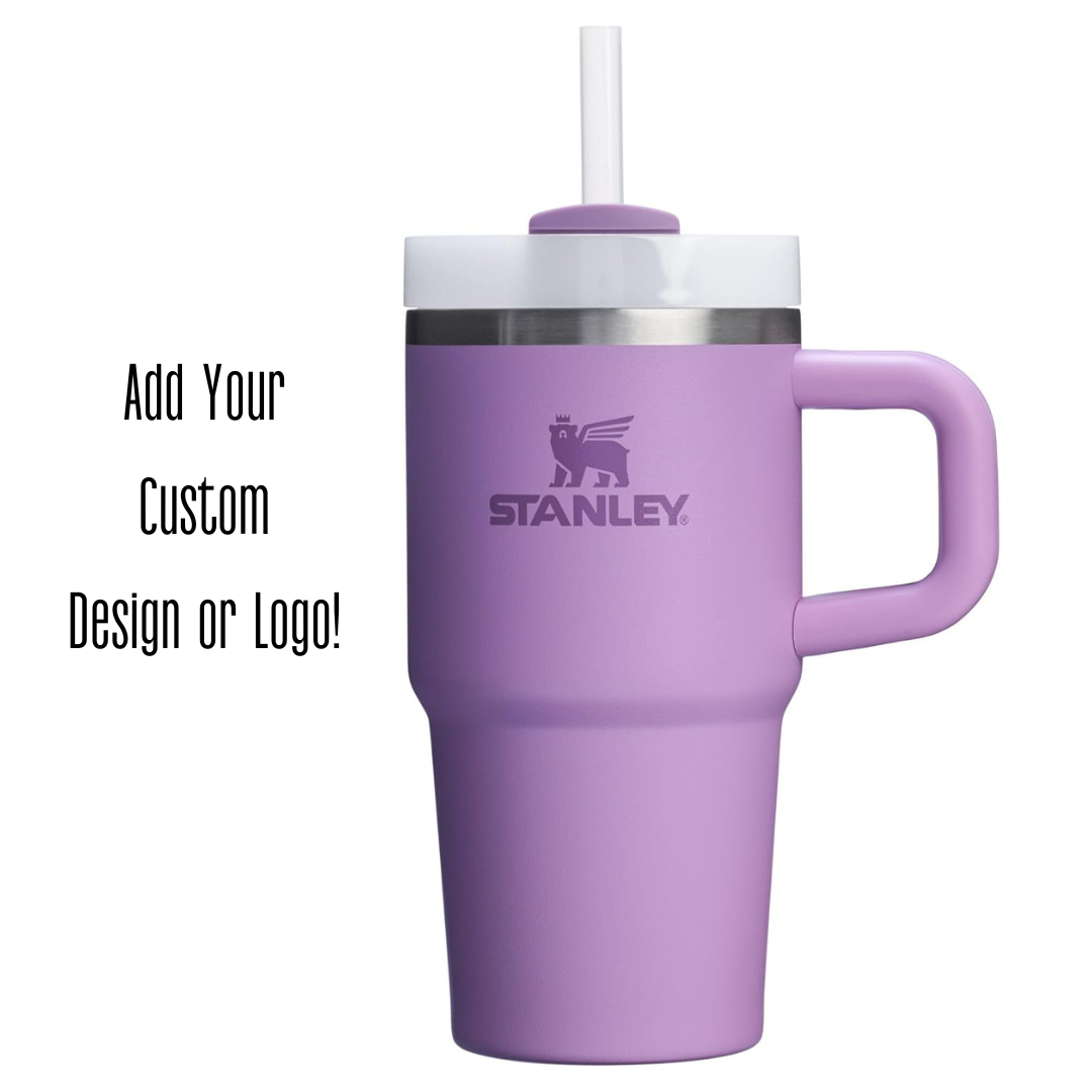 Engraved STANLEY Quencher H2.0 40oz Tumbler with Handle & Straw