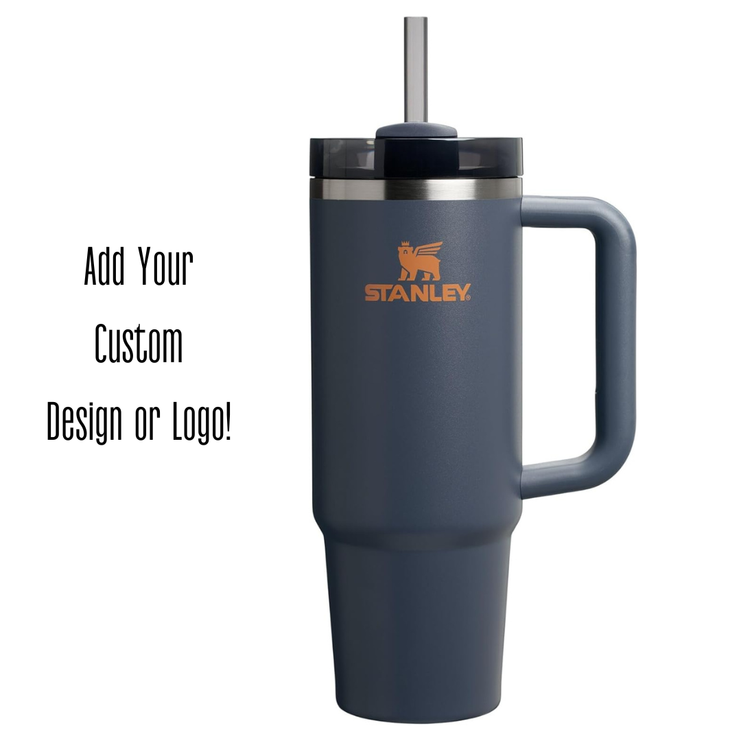 Engraved STANLEY Quencher H2.0 40oz Tumbler with Handle & Straw TT