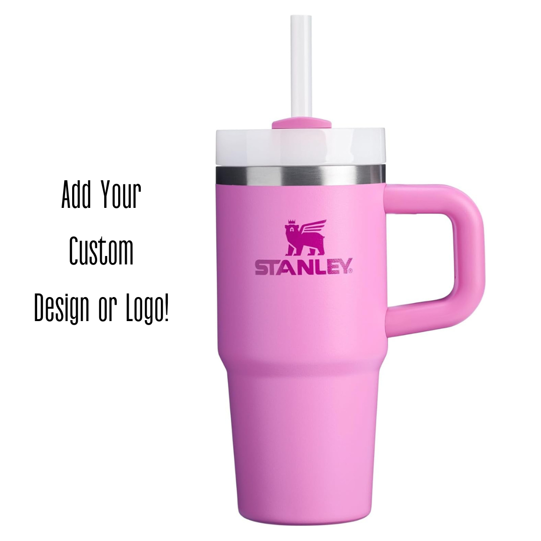 Engraved STANLEY Quencher H2.0 40oz Tumbler with Handle & Straw