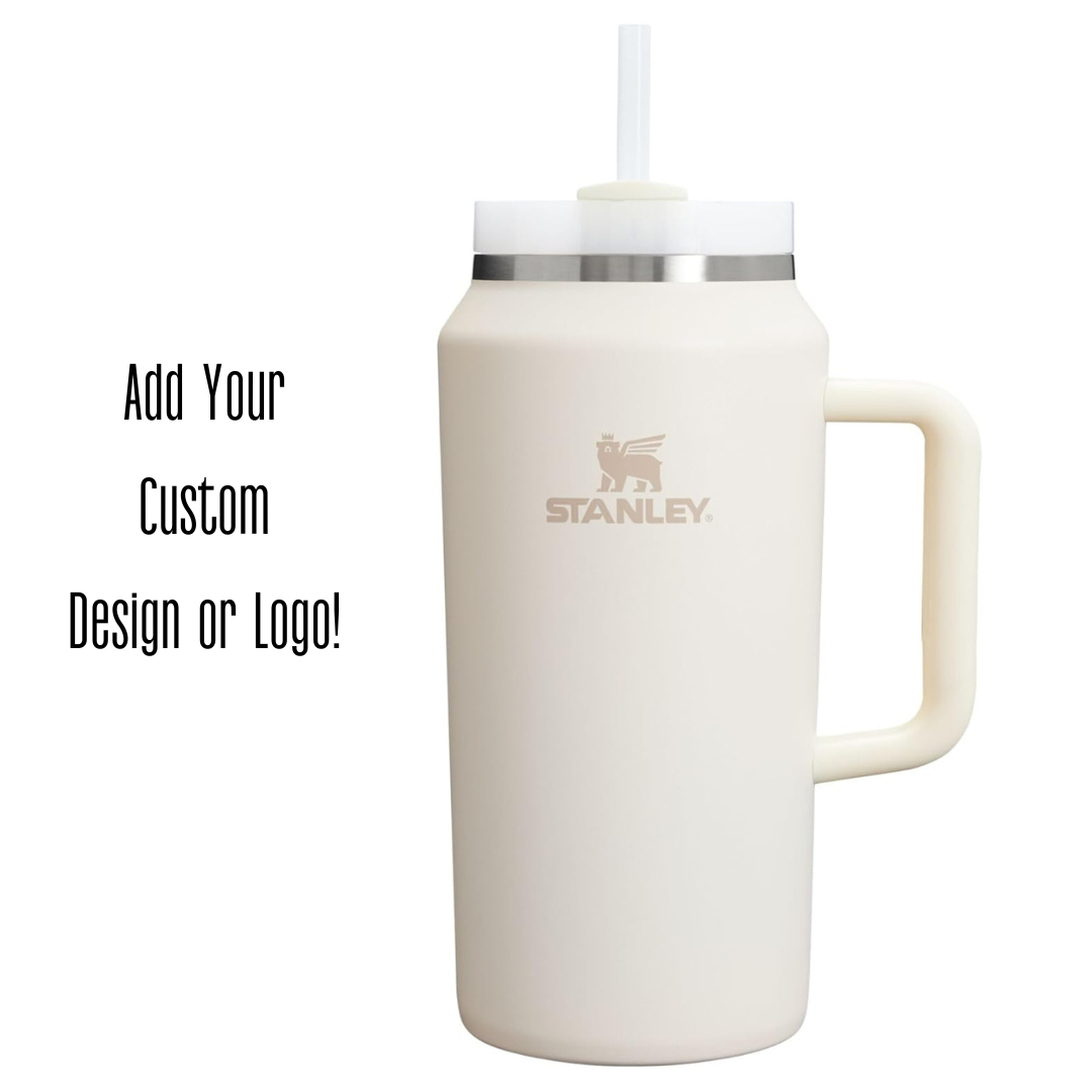 Engraved STANLEY Quencher H2.0 40oz Tumbler with Handle & Straw