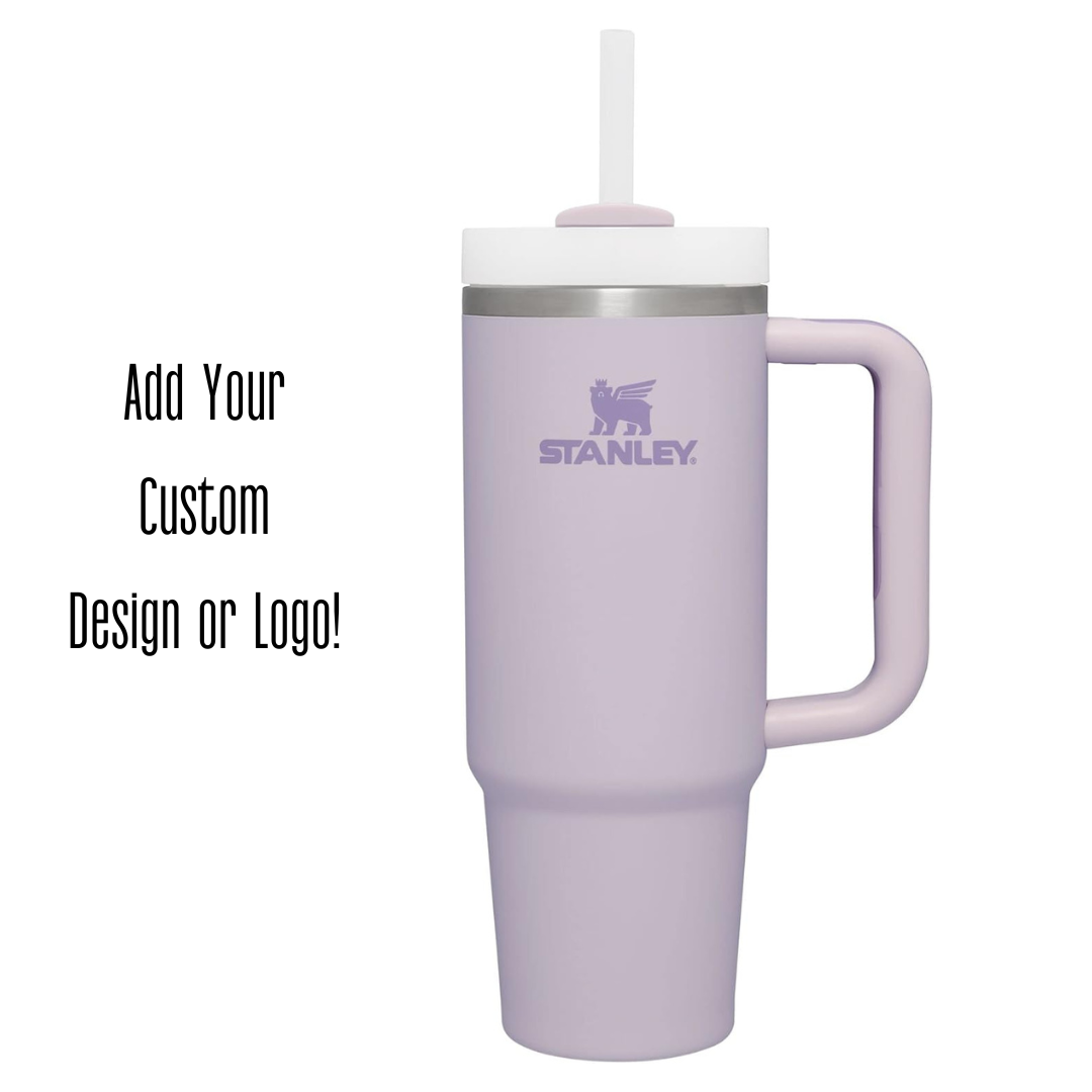 Engraved STANLEY Quencher H2.0 40oz Tumbler with Handle & Straw TT
