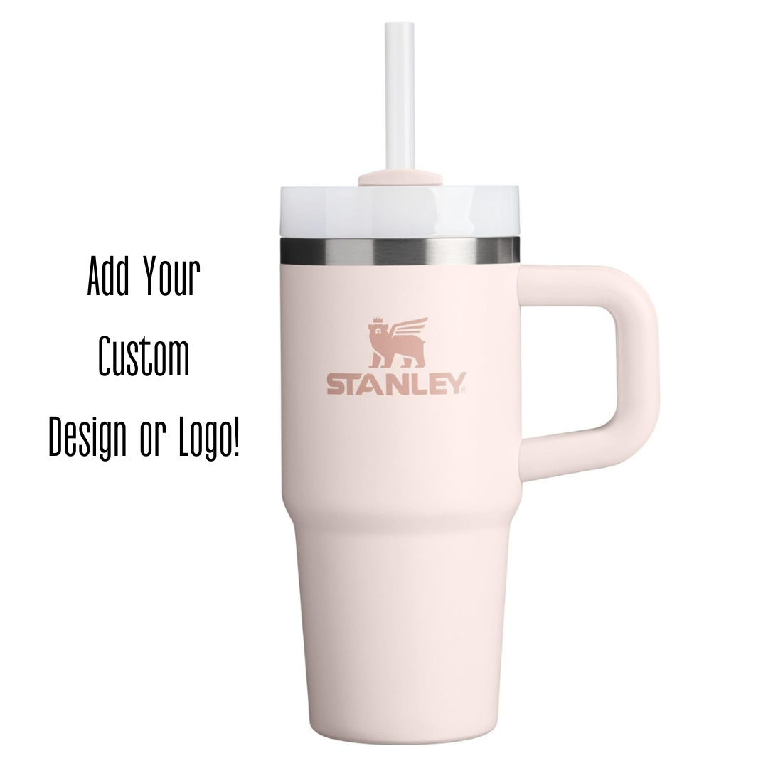 Engraved STANLEY Quencher H2.0 40oz Tumbler with Handle & Straw