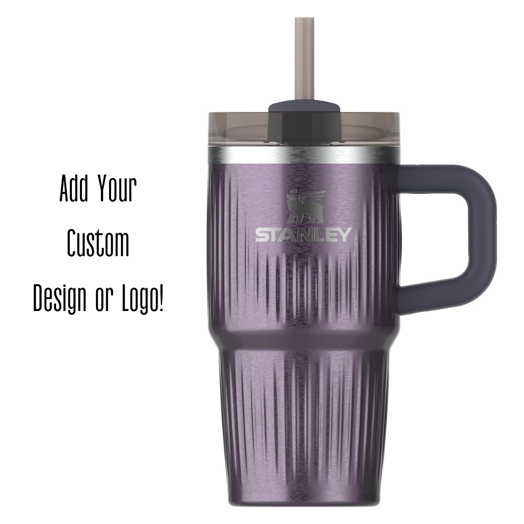 Engraved STANLEY Quencher H2.0 40oz Tumbler with Handle & Straw TT