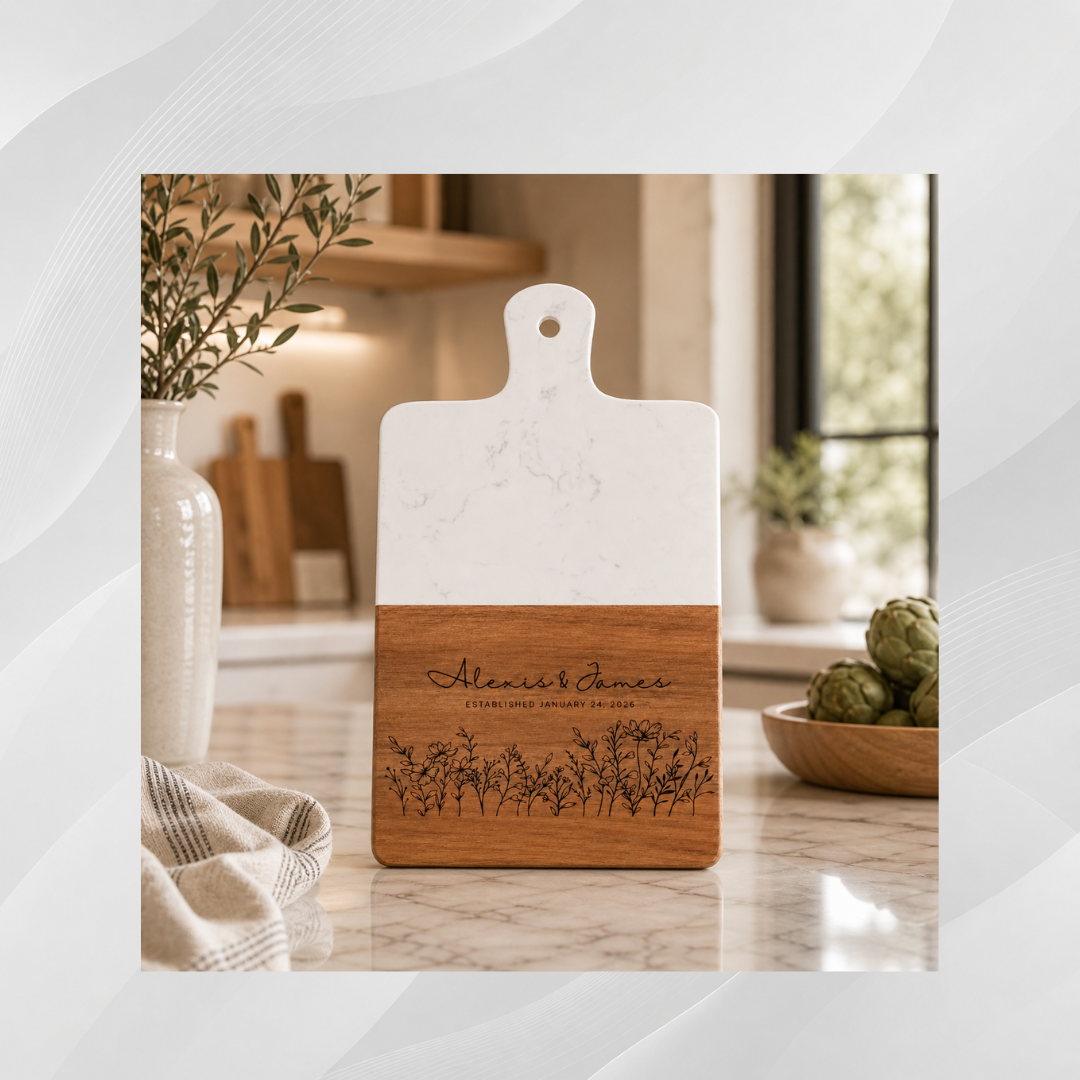Custom Engraved Gift Basket Housewarming Gift Closing Gift New Home Buyer Gift