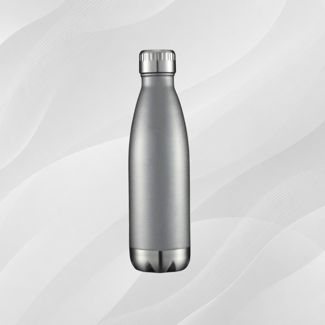 Engraved 17oz Stainless Steel Water Bottle – Vacuum Insulated Sports Bottle