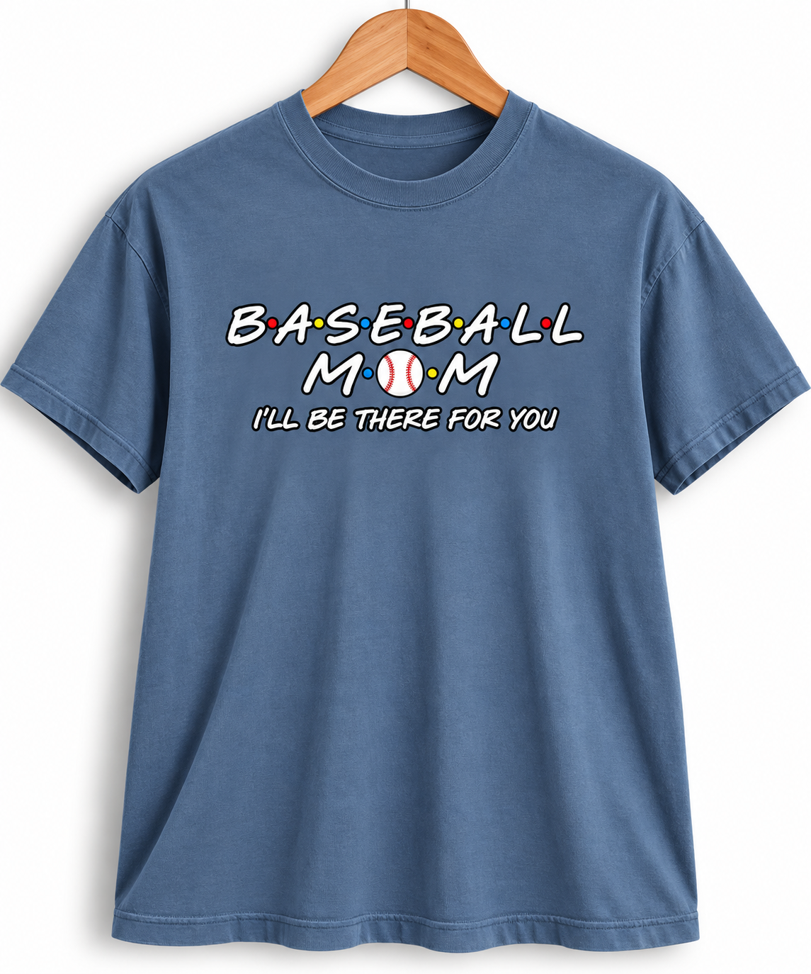 Friends Themed Baseball Shirt Comfort Colors