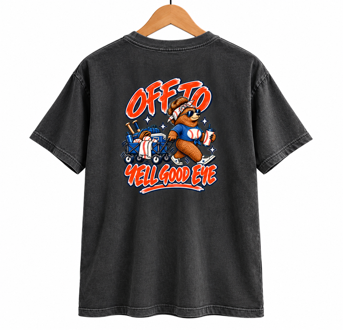 Baseball Mama 'Good Eye' Shirt Comfort Colors