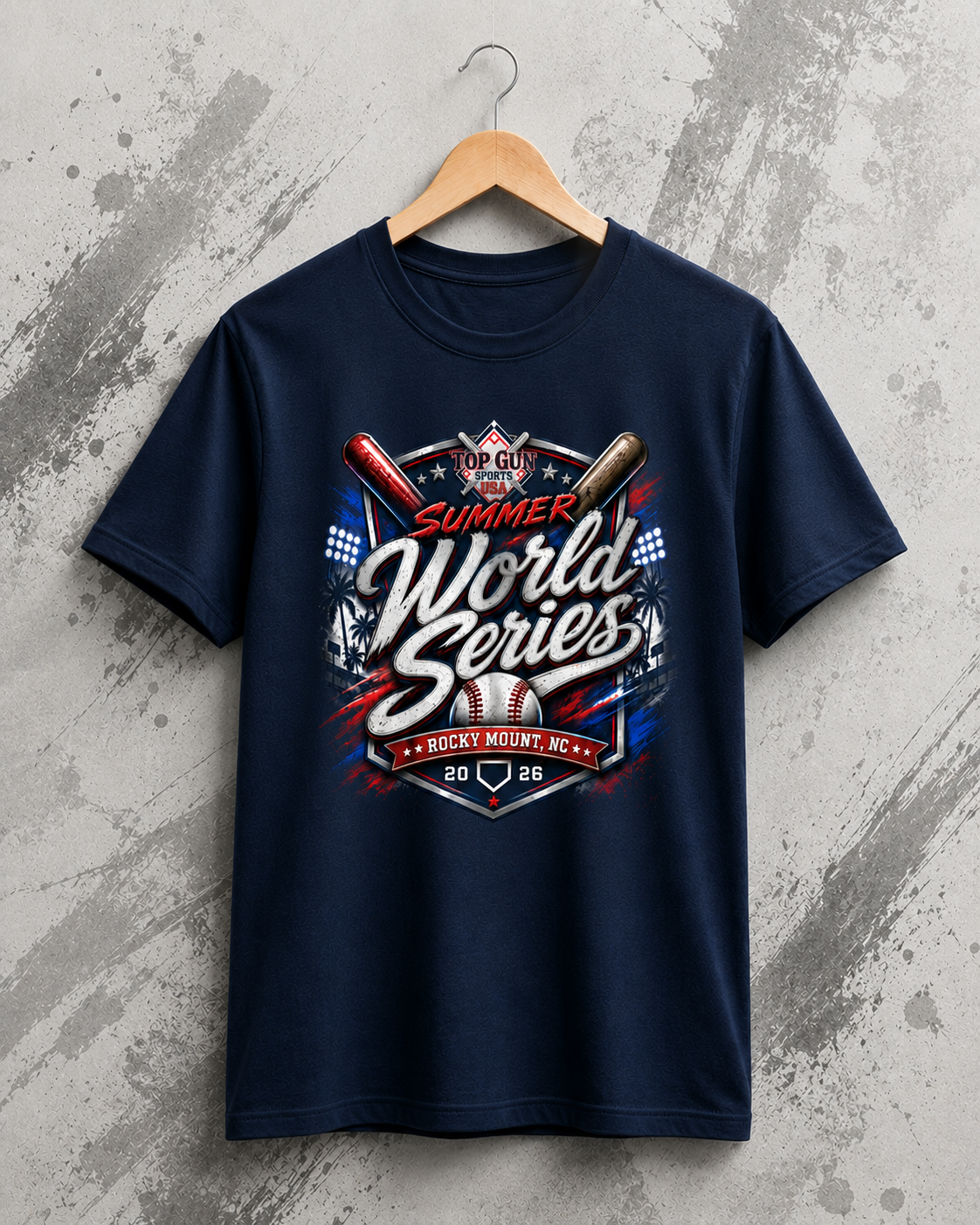 6/12-6/14 Top Gun Summer World Series Tournament T-Shirt