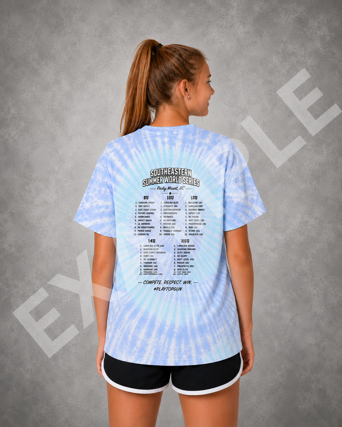 9/19-9/20 ENC Top Gun Triangle Fall World Series T-Shirt