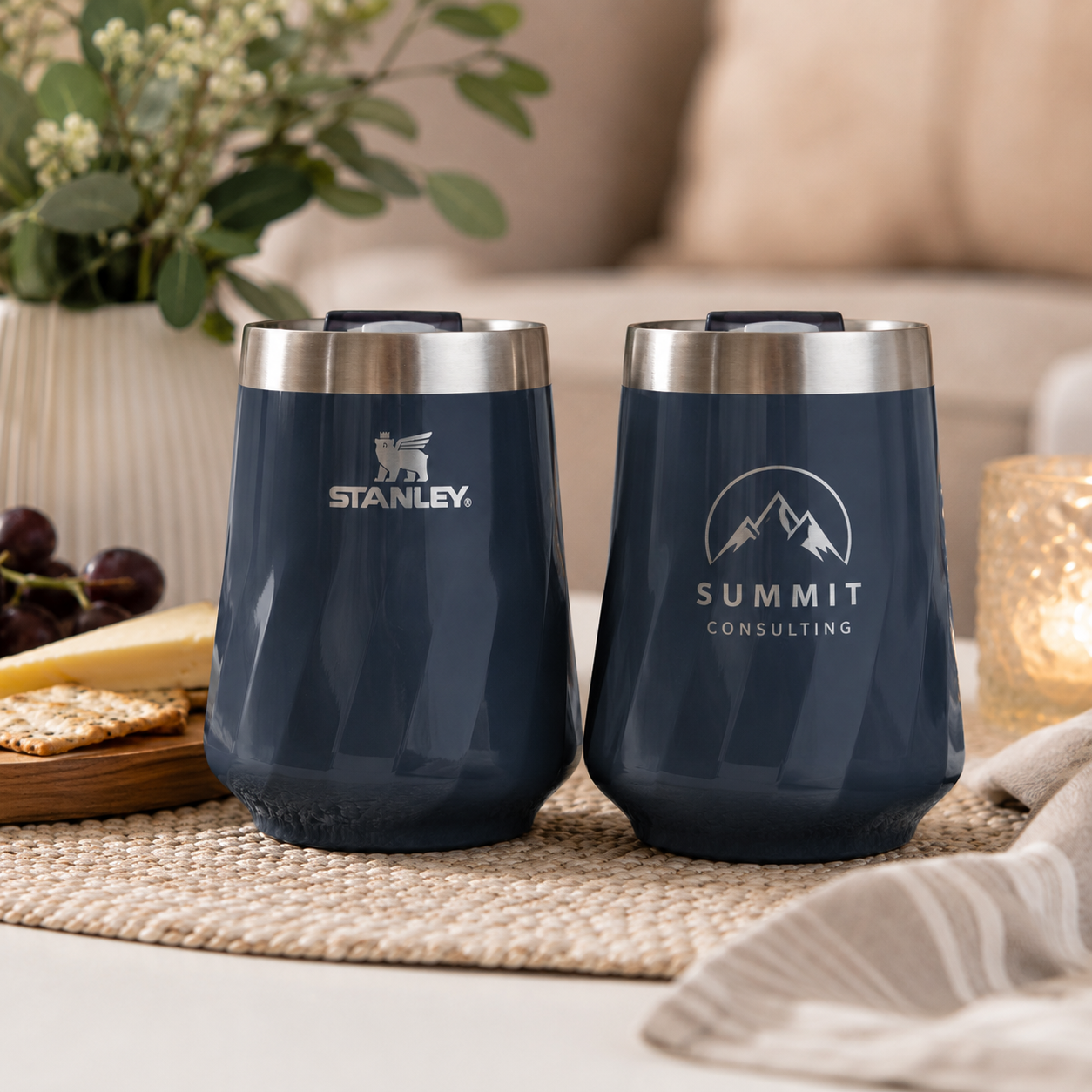Engraved STANLEY Reserve Wine Tumbler 11oz – Insulated Stainless Steel Wine Cup