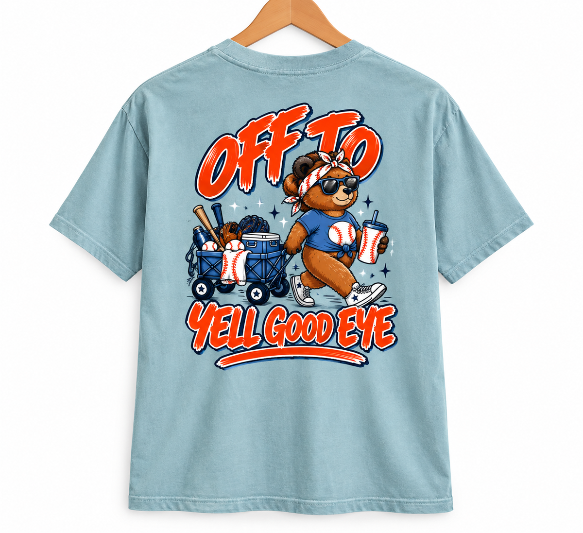 Baseball Mama 'Good Eye' Shirt Comfort Colors