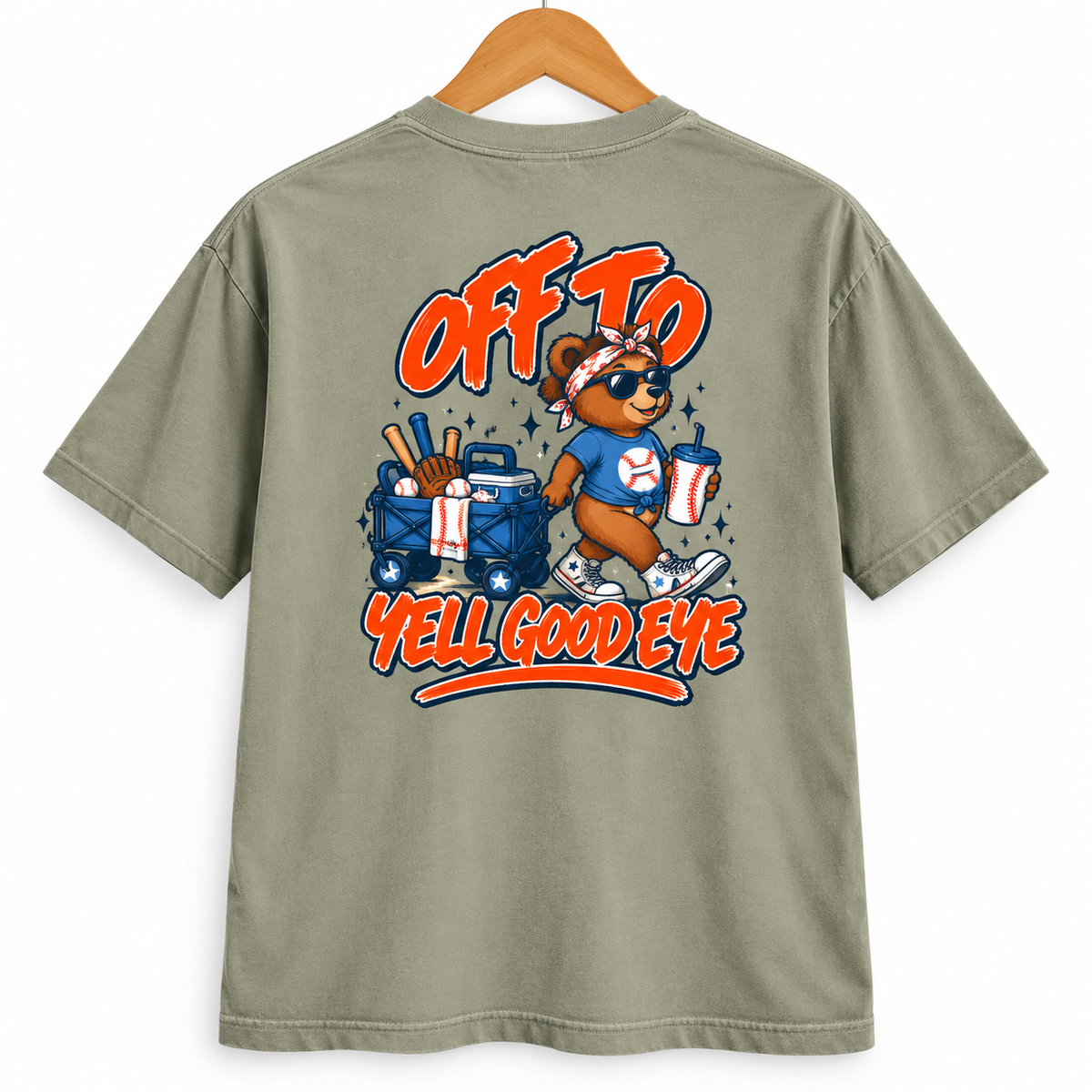 Baseball Mama 'Good Eye' Shirt Comfort Colors