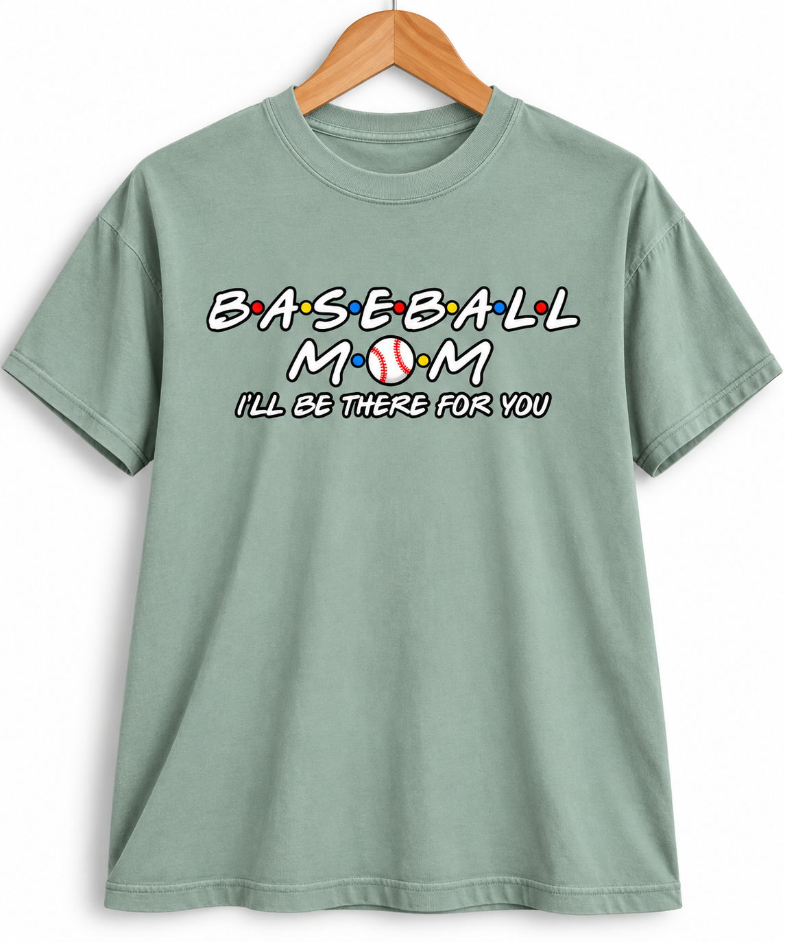 Friends Themed Baseball Shirt Comfort Colors
