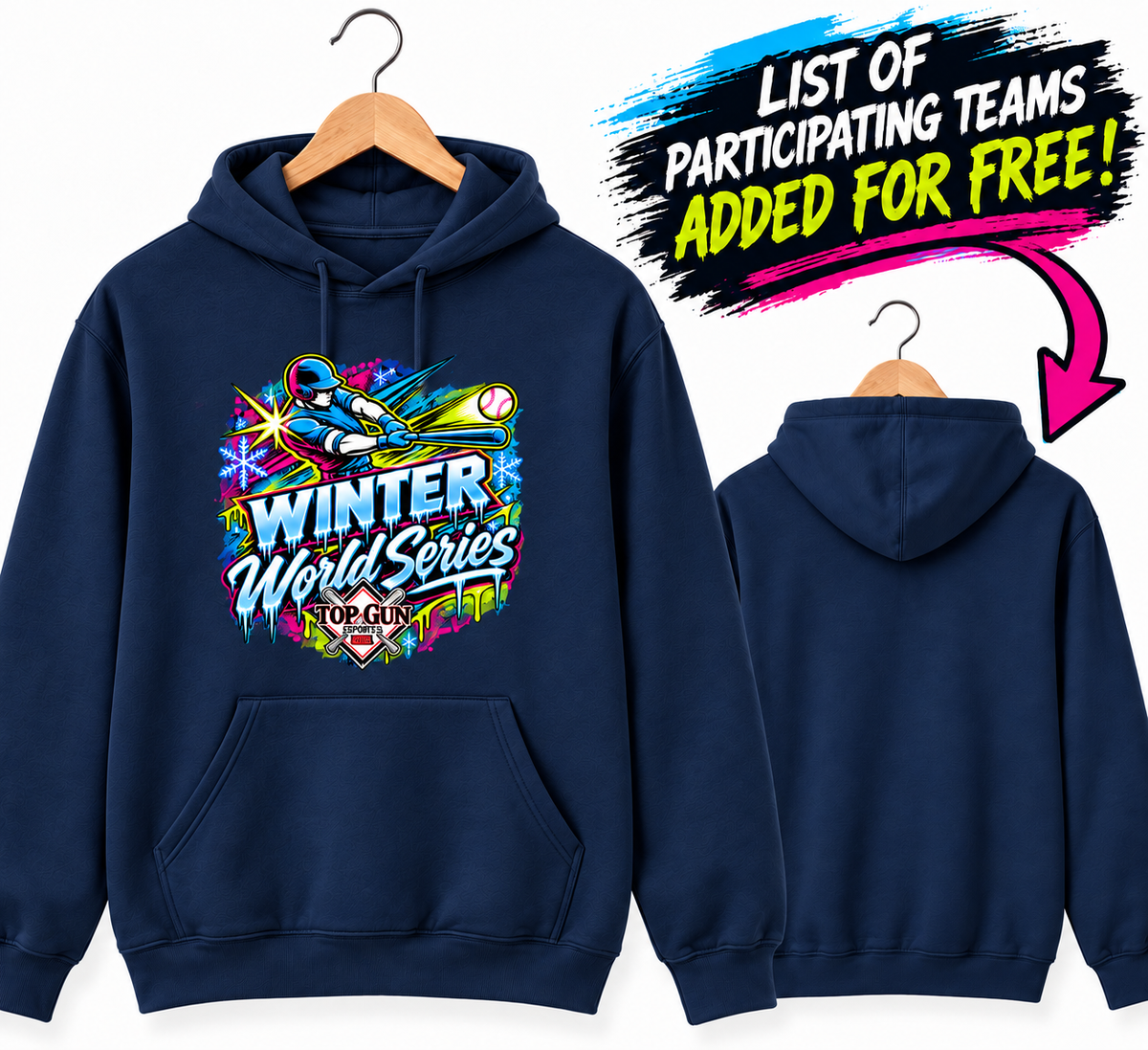 10/17-10/18 Top Gun Triangle Winter World Series Hoodie