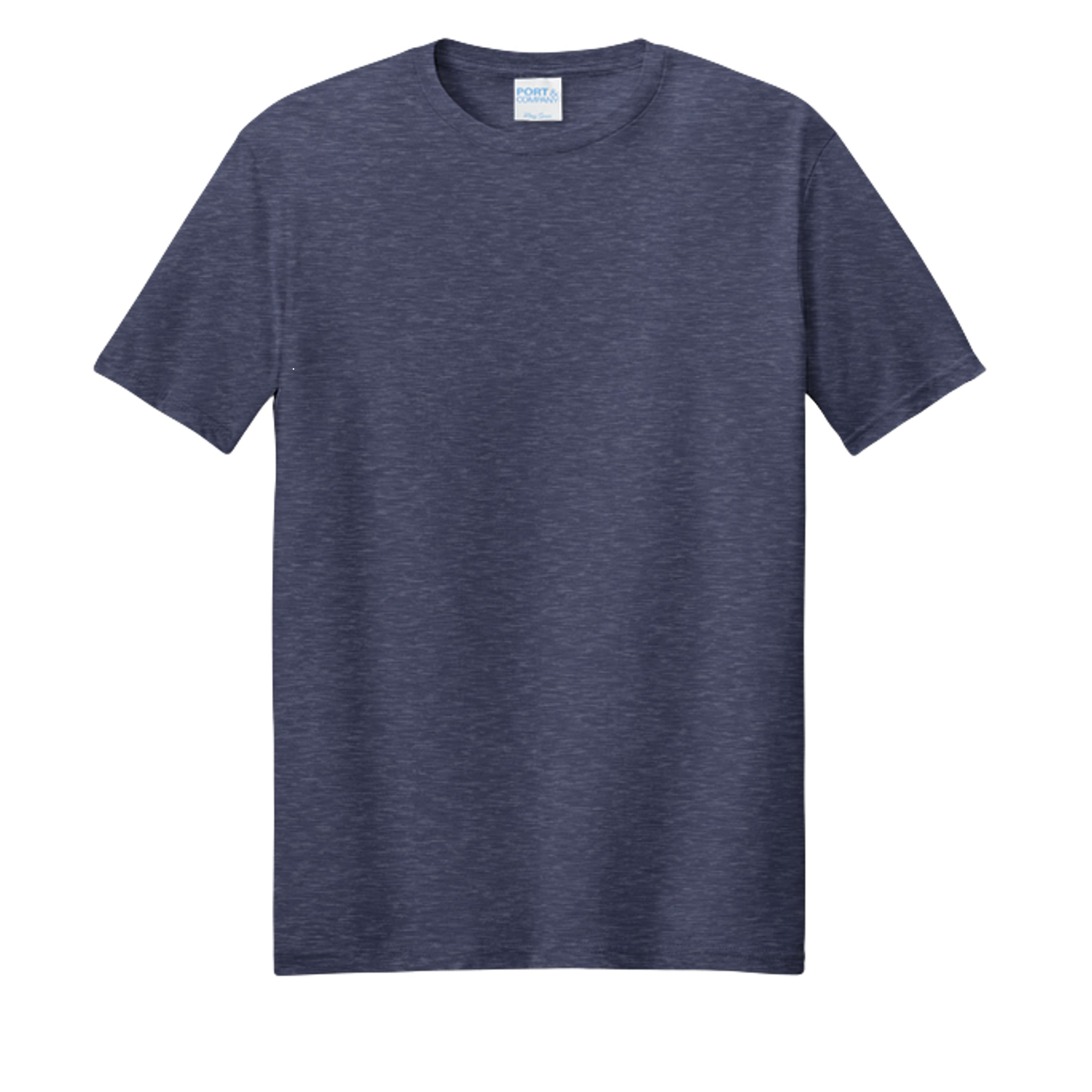 Team Navy Heather - PC455 - FRONT